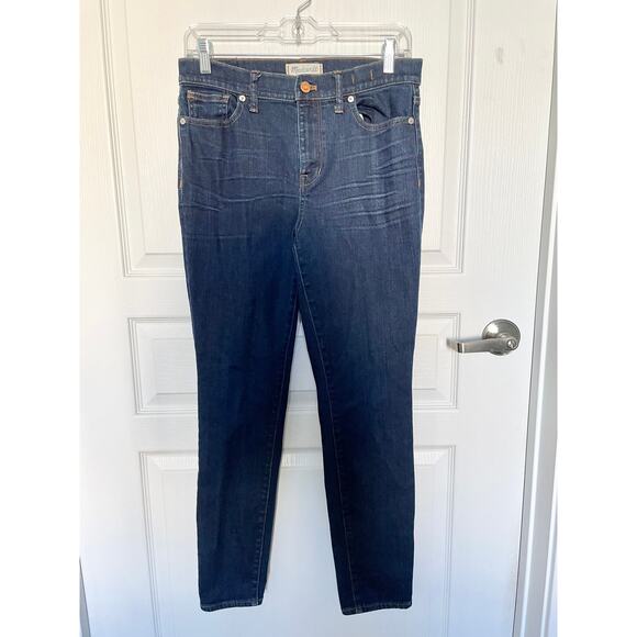 Madewell High Riser Skinny Jeans Davis Wash Size 29 - Picture 5 of 5